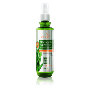 Tiande Stylingový sprej na vlasy s Aloe „Objem a pružnost“, 200 ml