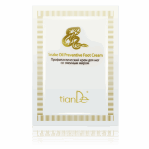 Tiande Preventivní krém na nohy s hadím tukem, 30 g