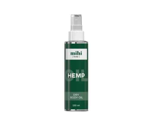 mihi Hemp Oil. Suchý tělový olej 150 ml