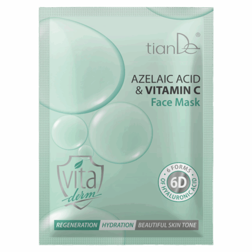 Tiande  Pleťová maska Kyselina azelaová a vitamín C 1 ks