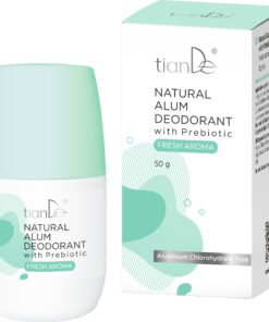 TianDe Kamencový deodorant s prebiotiky, svěží vůně 50g