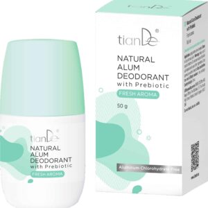 TianDe Kamencový deodorant s prebiotiky, svěží vůně 50g