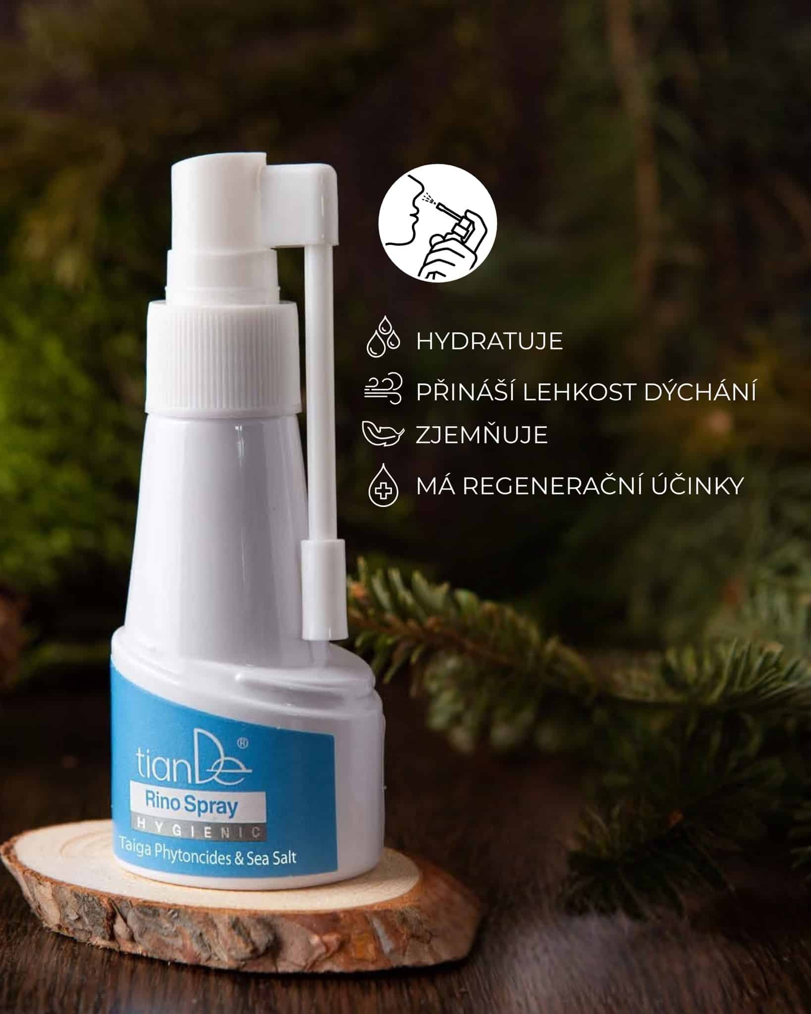 TianDe Hygienický sprej Fytoncidy tajgy a mořská sůl 35 g - Obrázek 3