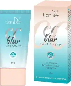tianDe CC pleťový krém s blur efektem SPF 20, 50 g