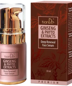 TianDe  Sérum pro hloubkovou obnovu pleti Ženšen a fytoextrakty, 30 ml
