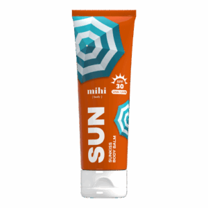 MIHI SUN. Tělový balzám SunKiss SPF 30, 100 ml