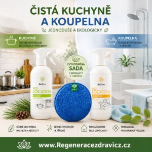 Greenway Kompletní sada pro úklid kuchyně a koupelny