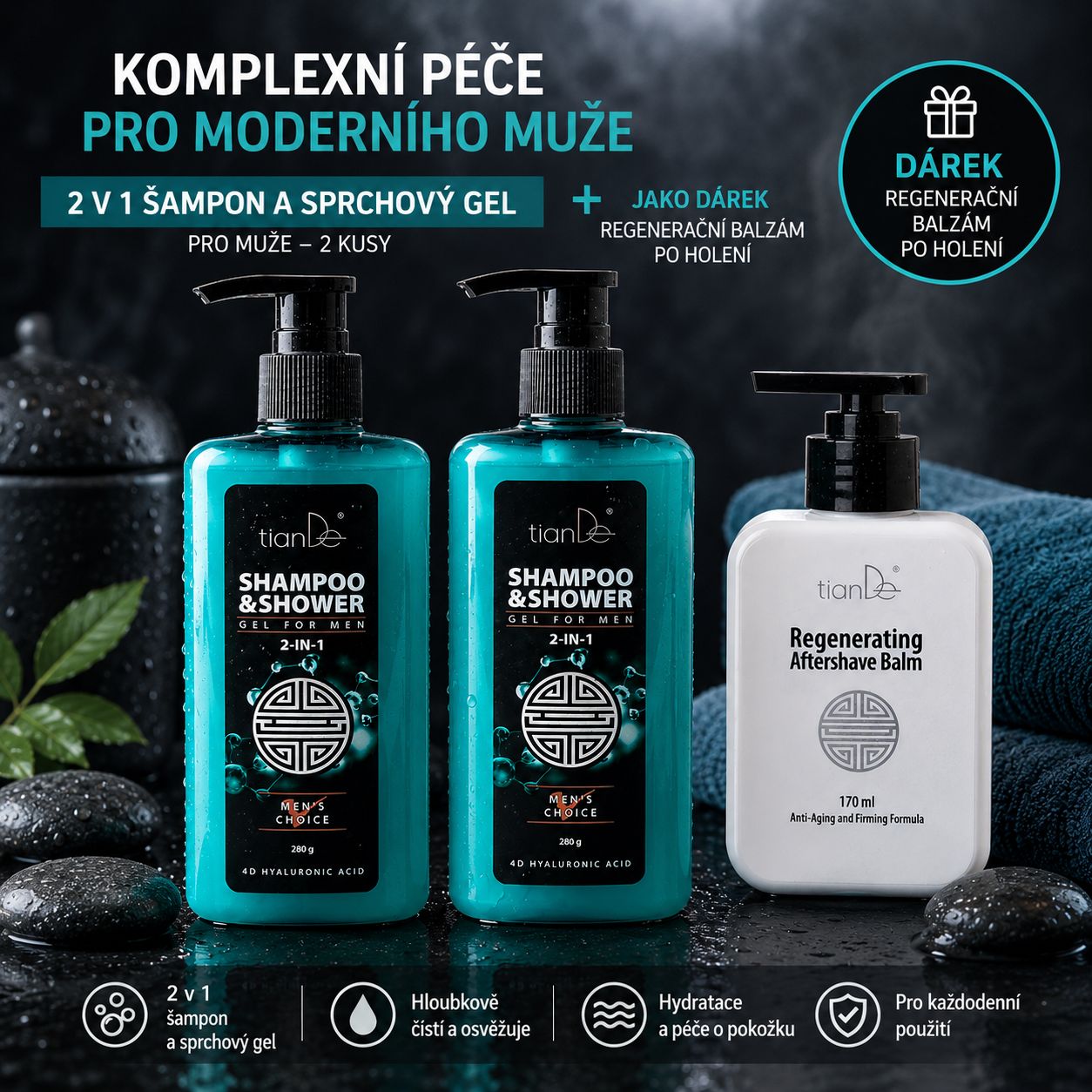 Komplexní péče pro moderního muže