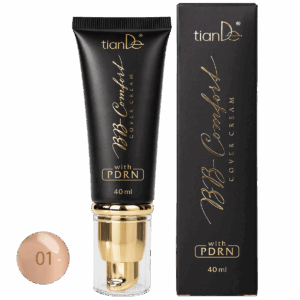 tianDe BB krém s PDRN „Komfortní krytí“, 40 ml, Vanilka